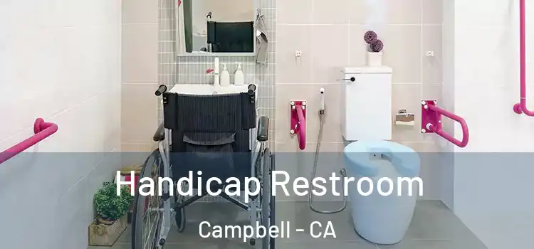 Handicap Restroom Campbell - CA
