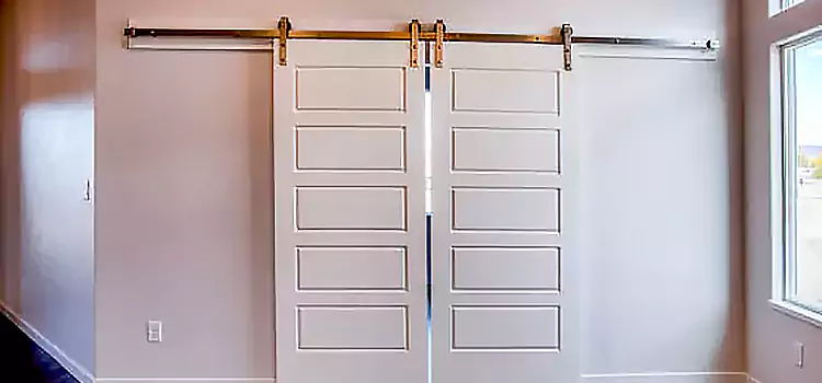 Glass Barn Door with Installation Hardware Kit Campbell