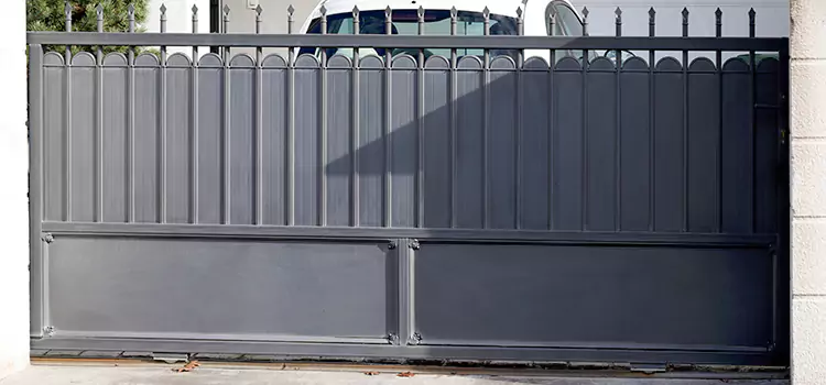 Metal Driveway Gate Installation Campbell