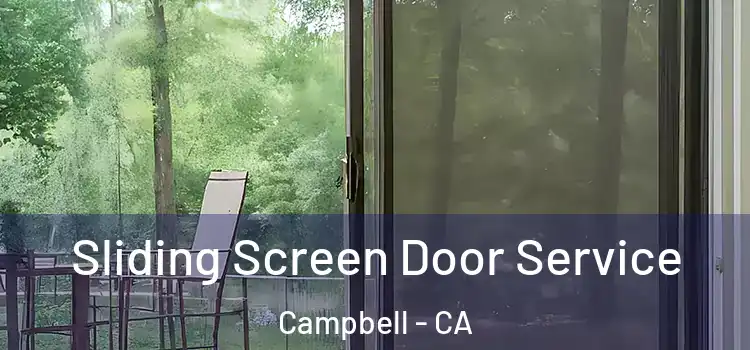  Sliding Screen Door Service Campbell - CA